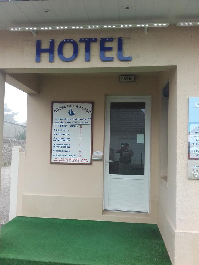 Hotel De La Plage Quineville Екстер'єр фото